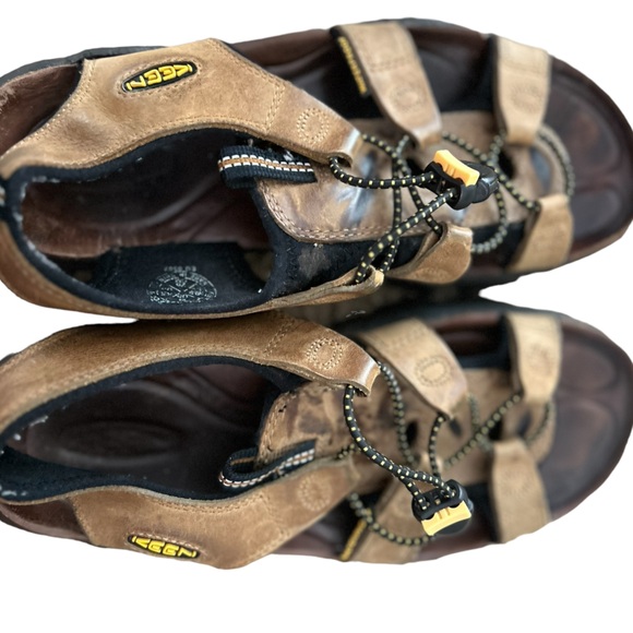 Keen Women's Sarasota Slingback Sandals Brown Leather Size 8.5 - Picture 10 of 10